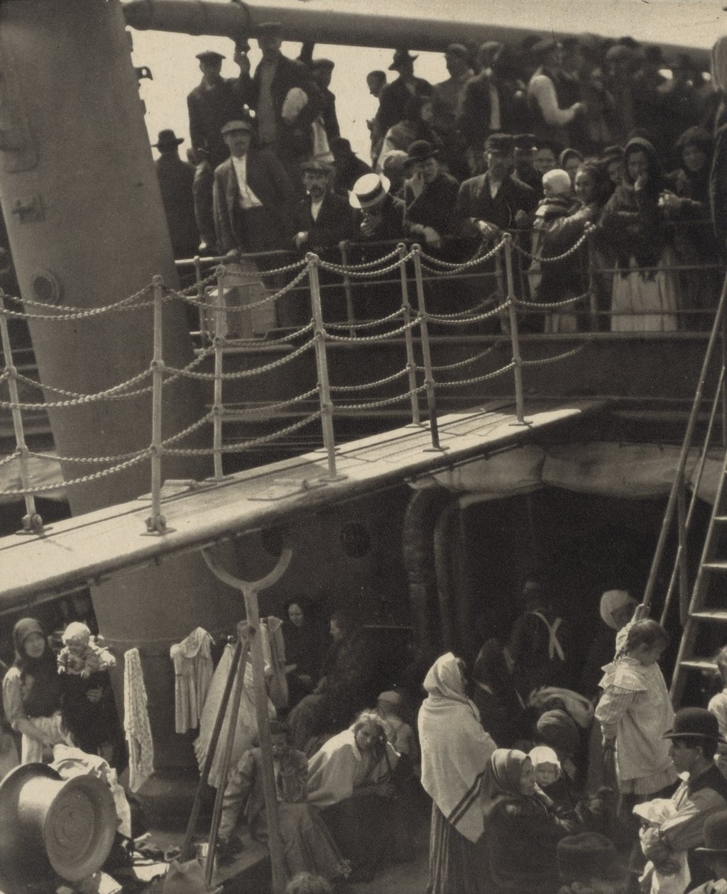 Het tussendek door Alfred Stieglitz