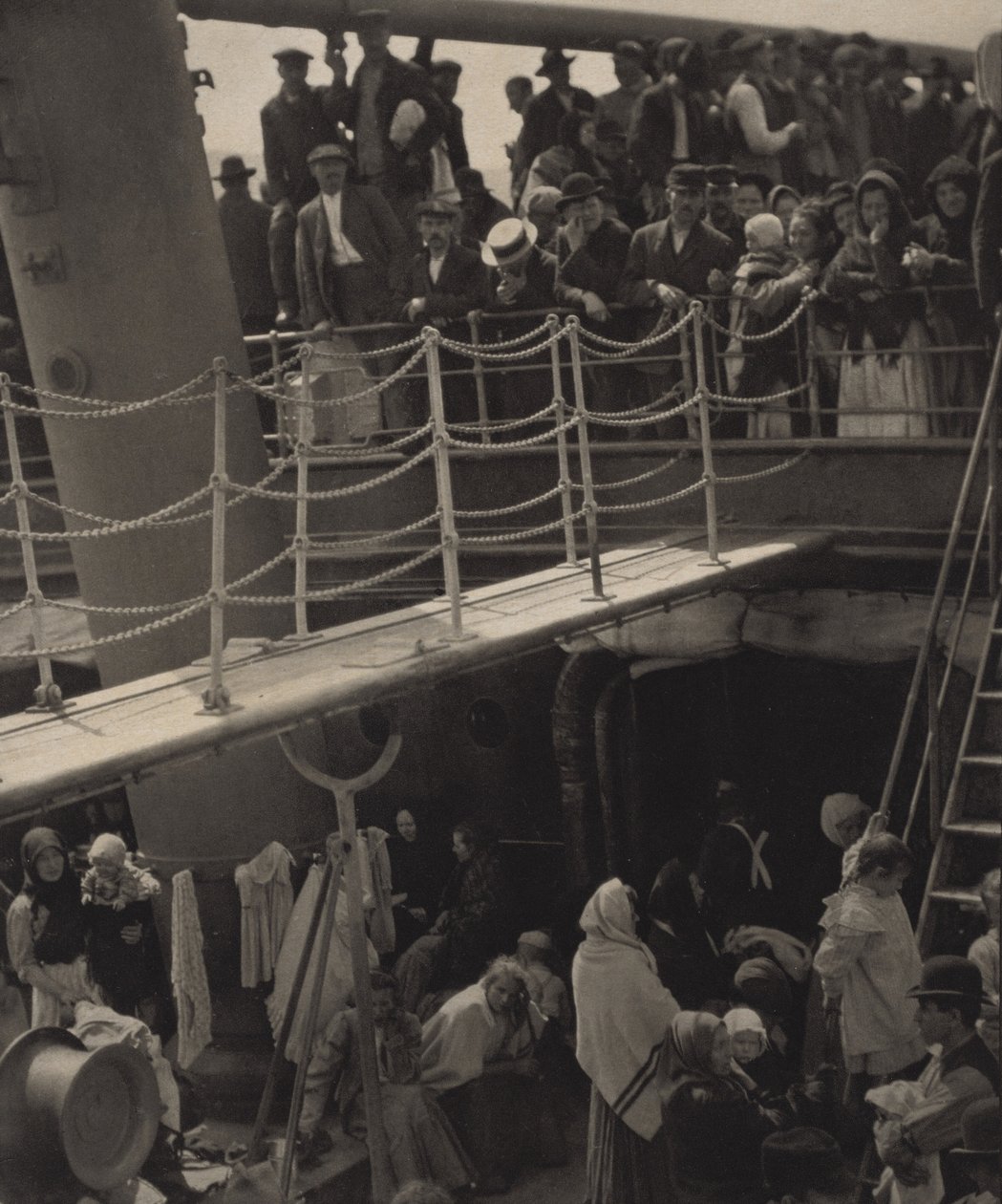Het tussendek door Alfred Stieglitz