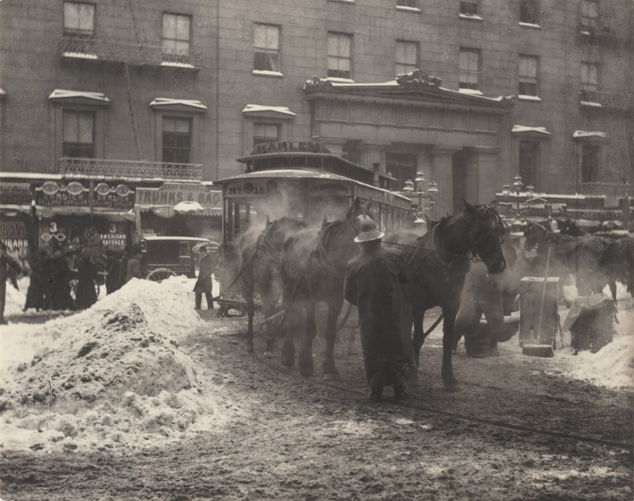 De terminal door Alfred Stieglitz