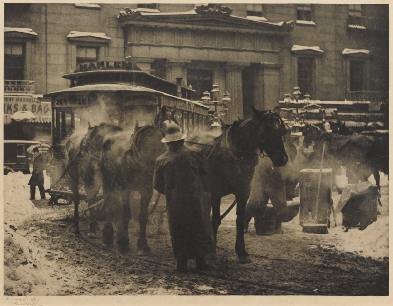 De terminal door Alfred Stieglitz