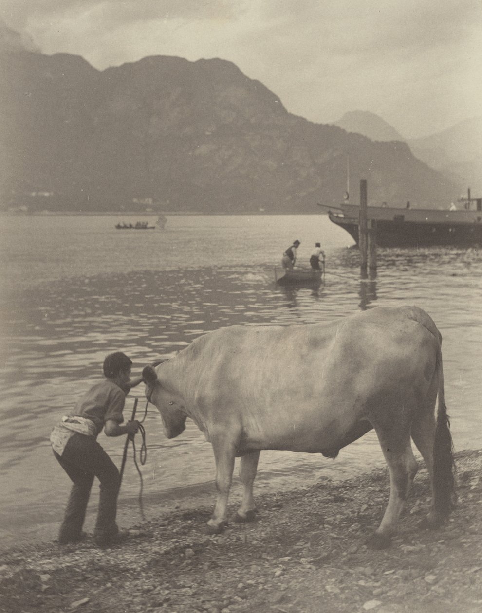Het ongewilde bad door Alfred Stieglitz