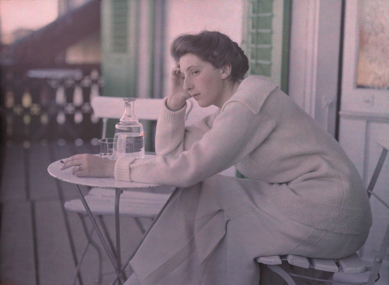Onbekende vrouw door Alfred Stieglitz