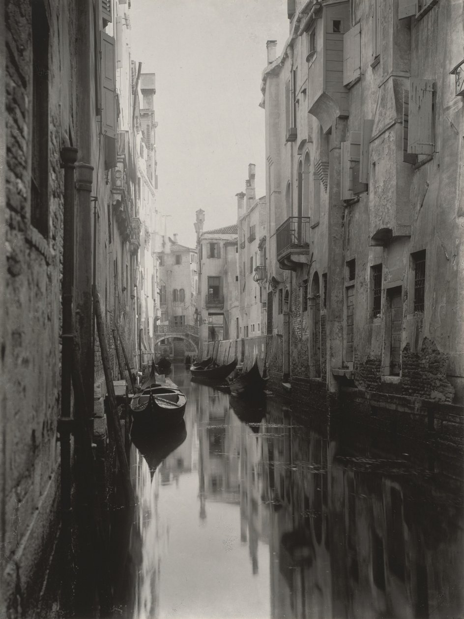 Venetiaans kanaal door Alfred Stieglitz