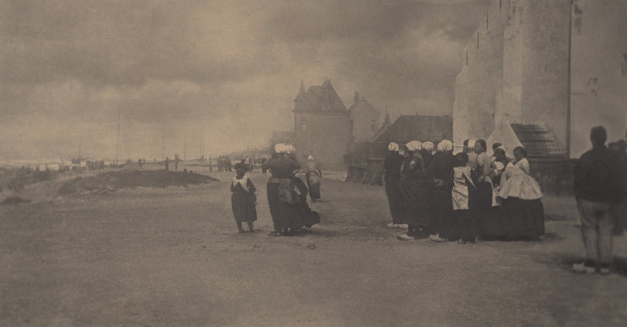 Uitkijken naar de terugkeer door Alfred Stieglitz