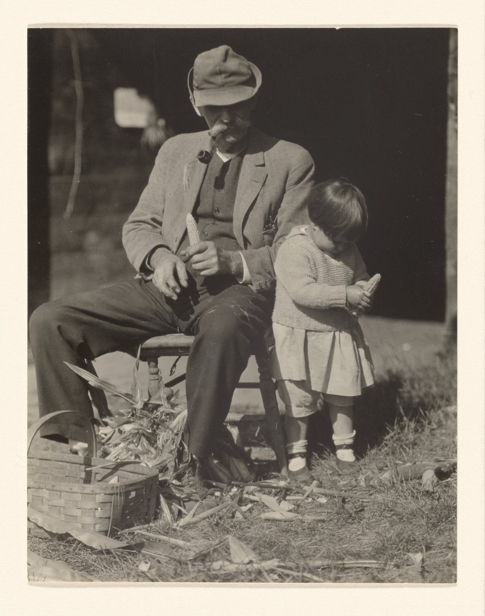 [Yvonne Boursault  Fred Varnum, Lake George] door Alfred Stieglitz