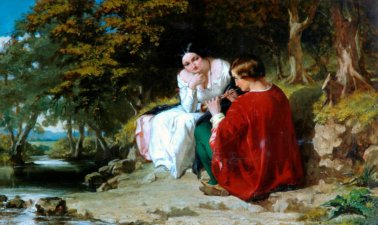 Melodie door Alfred W. Elmore