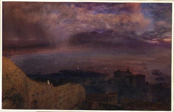 Napels, of Land van smeulend vuur door Alfred William Hunt