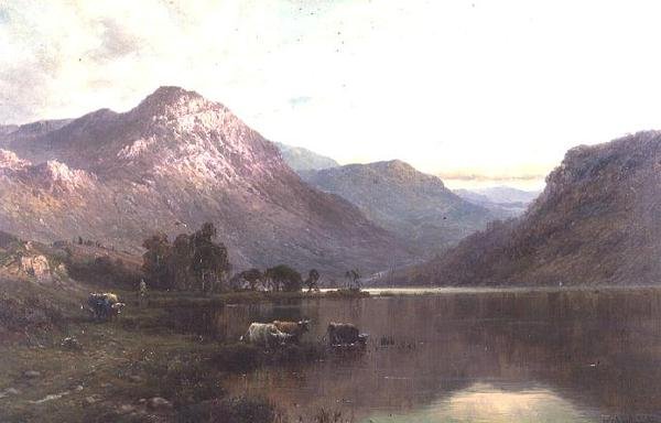 Het hoofd van Loch Lomond door Alfred de Breanski