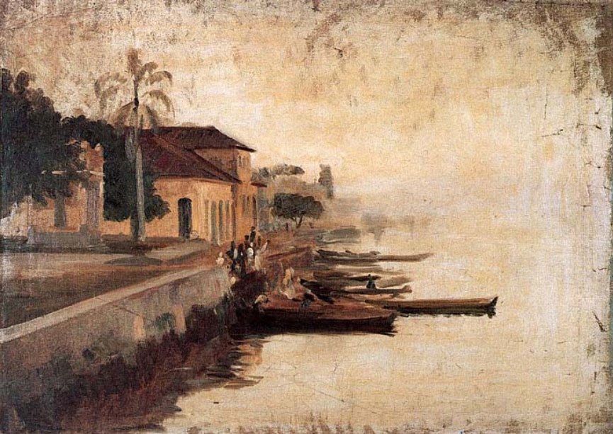 Haven van Paranagua door Alfredo Andersen