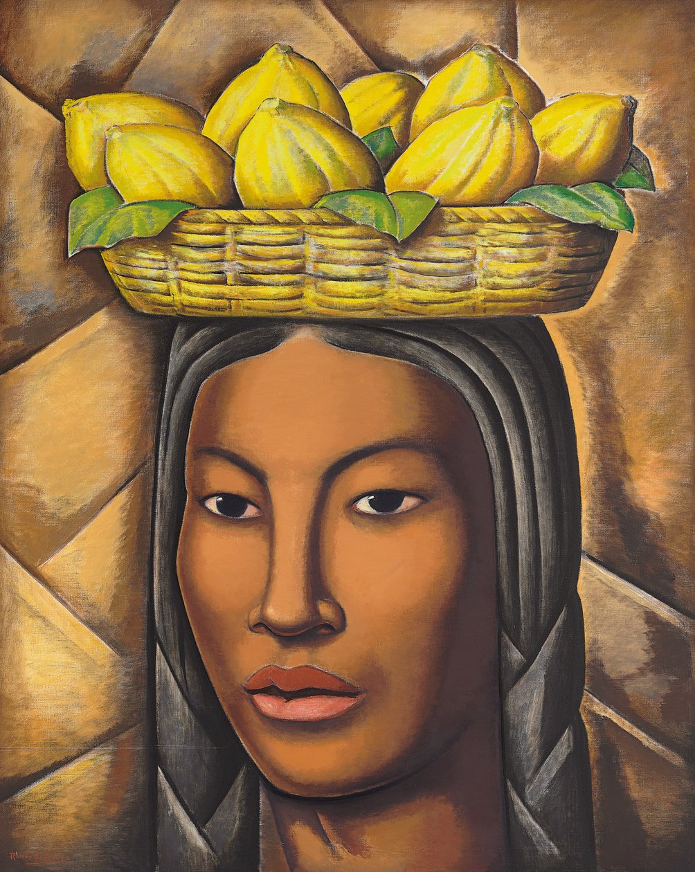 La India, c.1936 door Alfredo Ramos Martinez