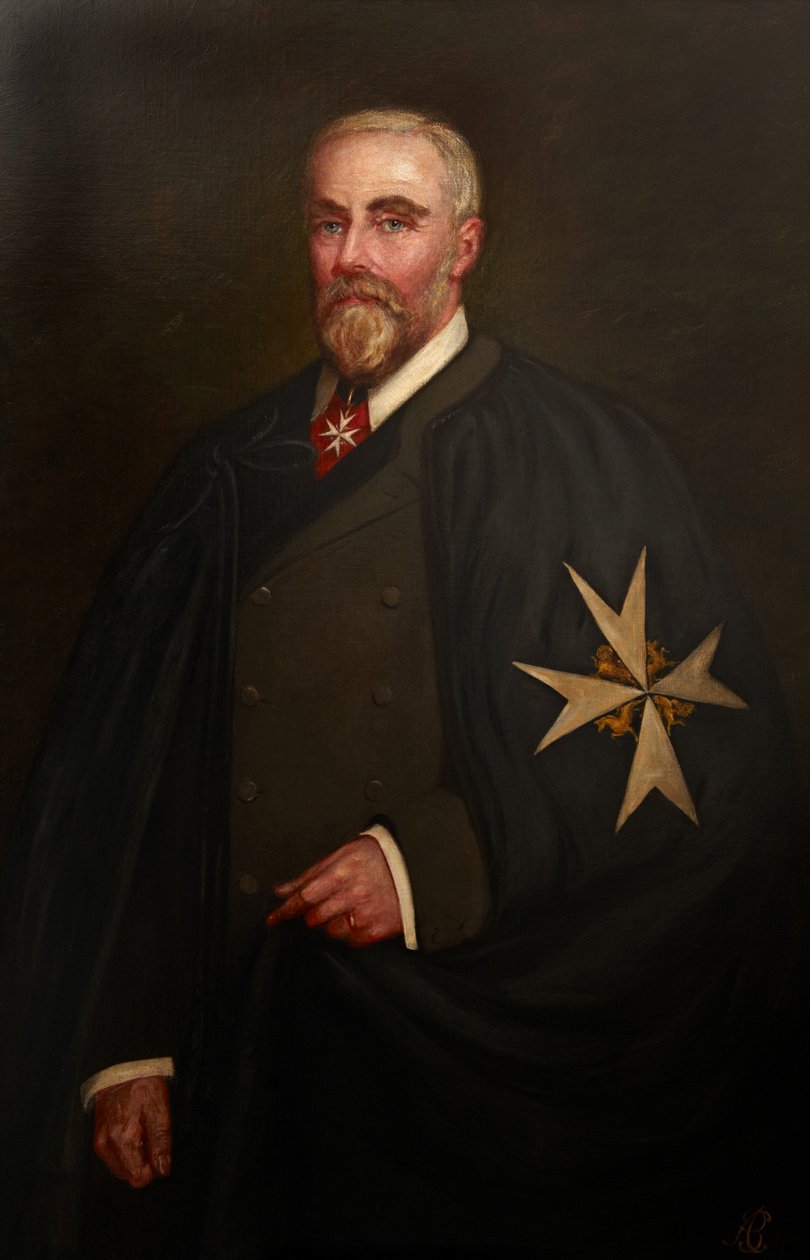 Lord Wilbraham Egerton van Tatton, 1901 door Alice Anne Graham Montgomery
