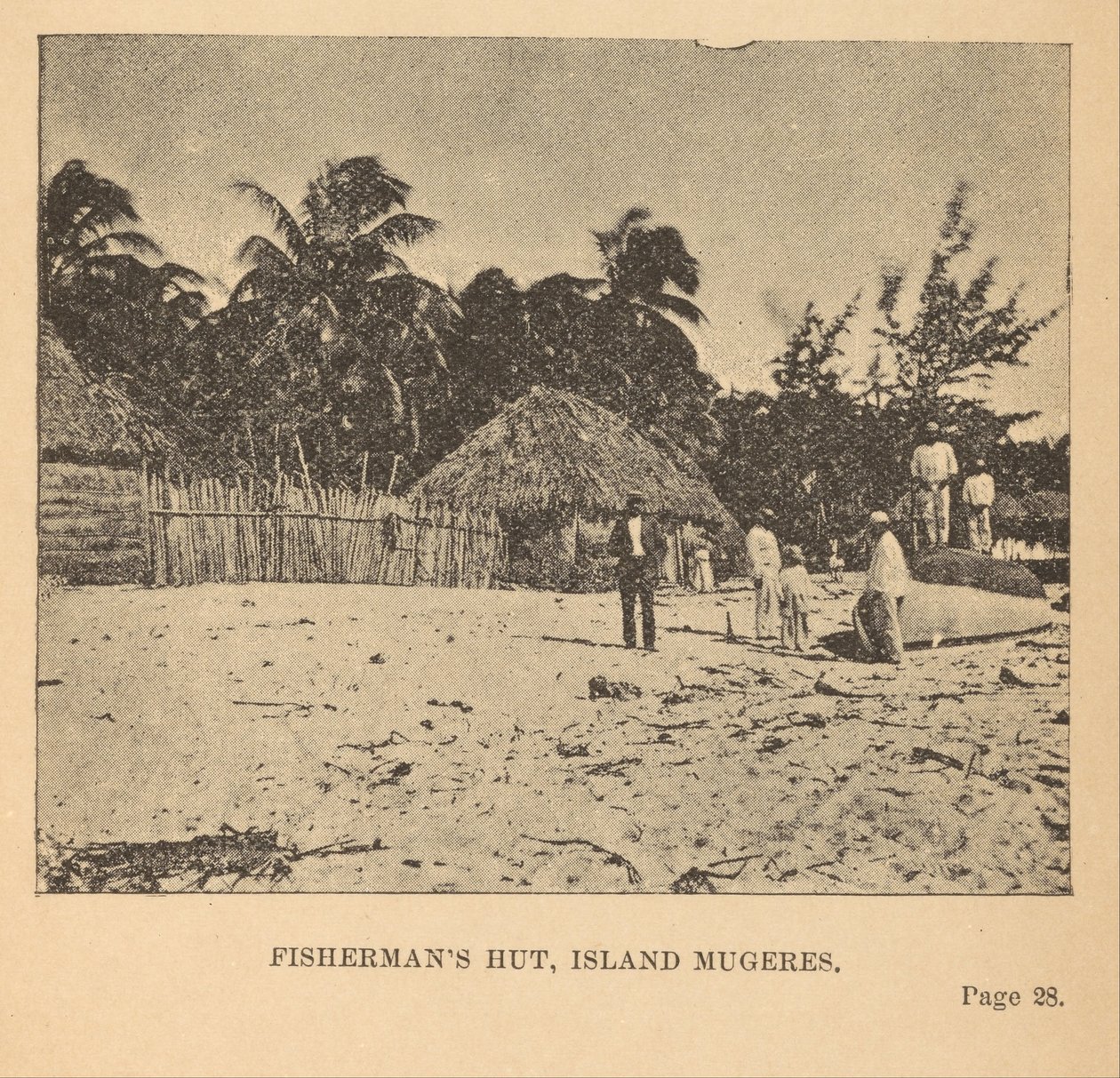 Vissershut, Isla Mujeres door Alice Dixon Le Plongeon