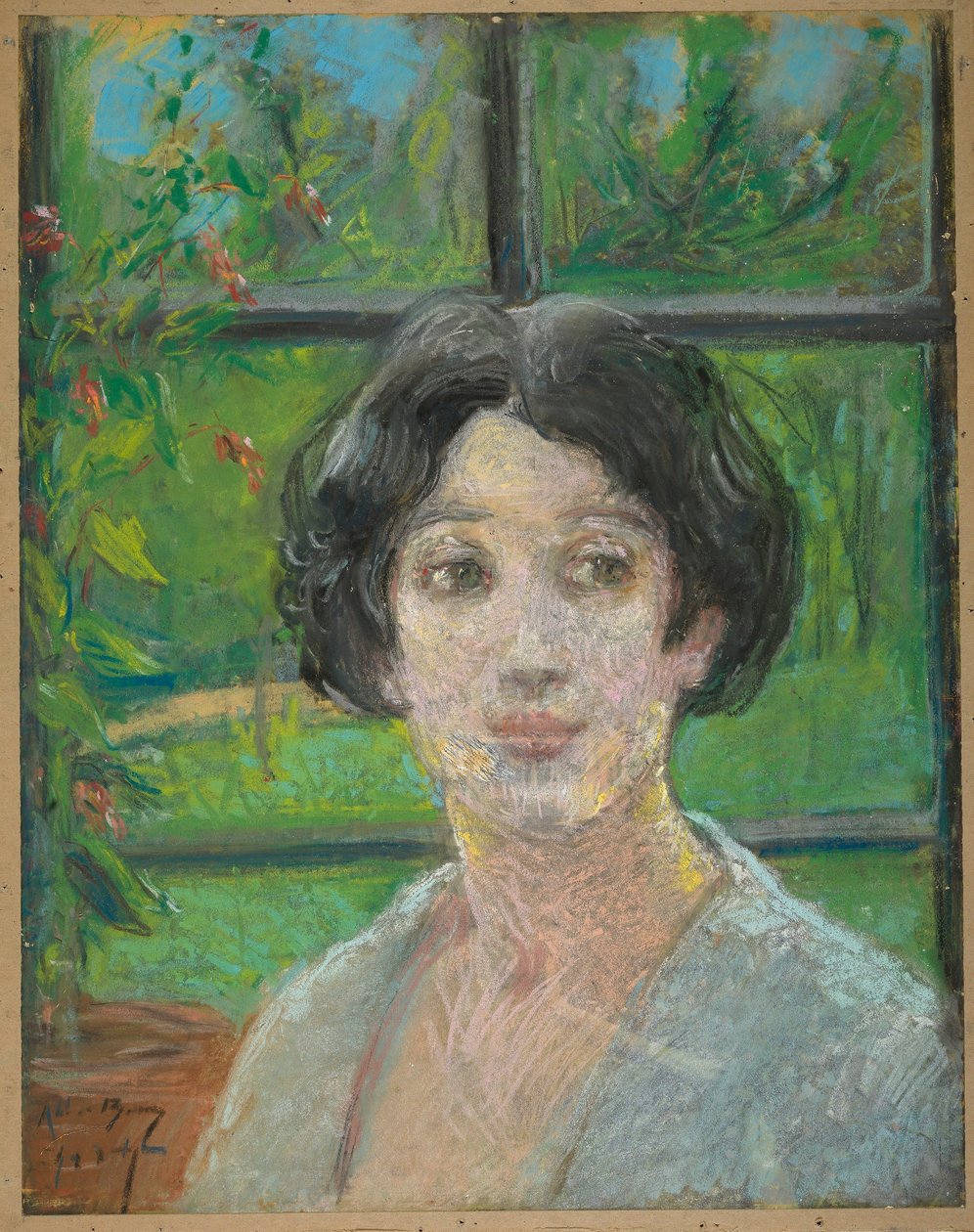 Tuinraam door Alice Pike Barney