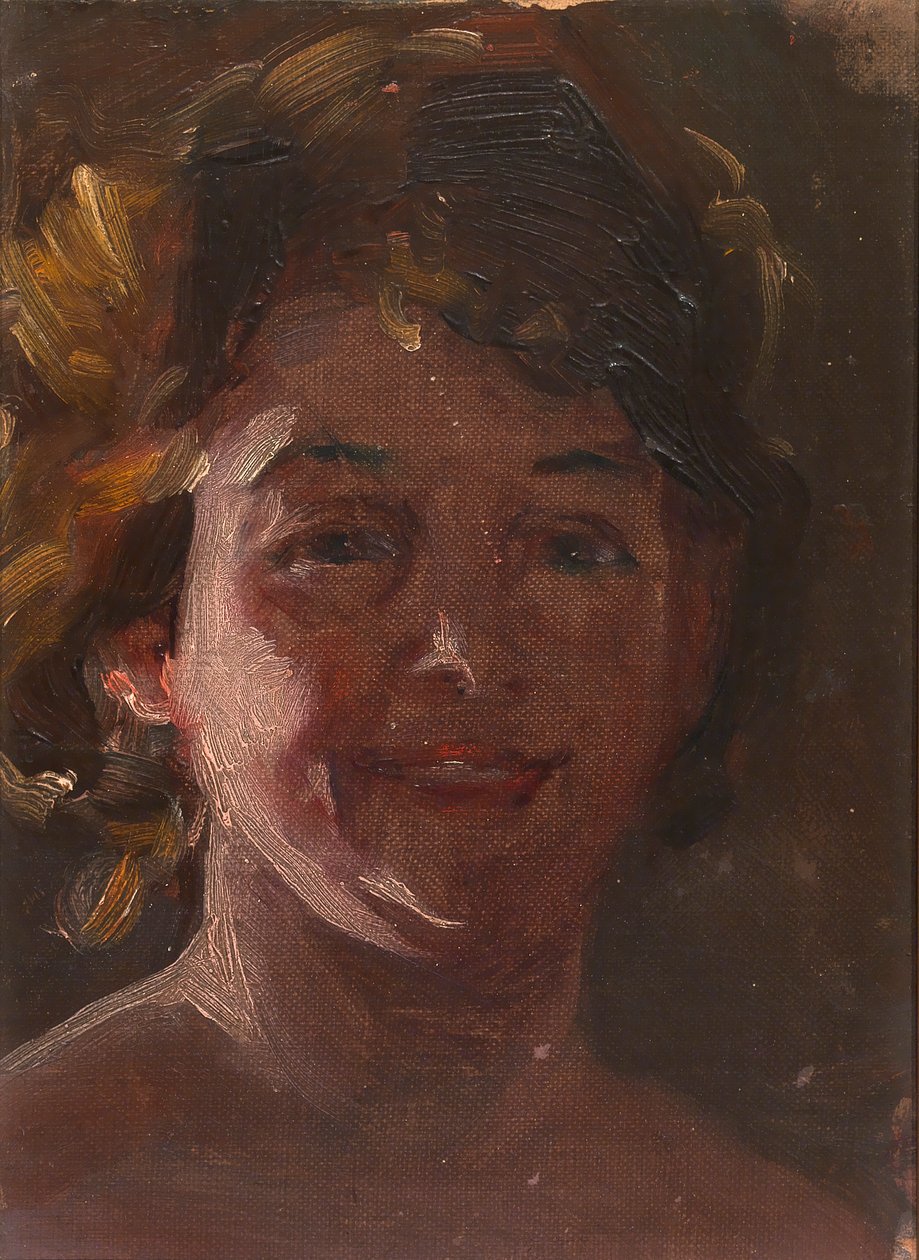 Hoofd van de Kunstenaar, laat 19e-begin 20e eeuw door Alice Pike Barney