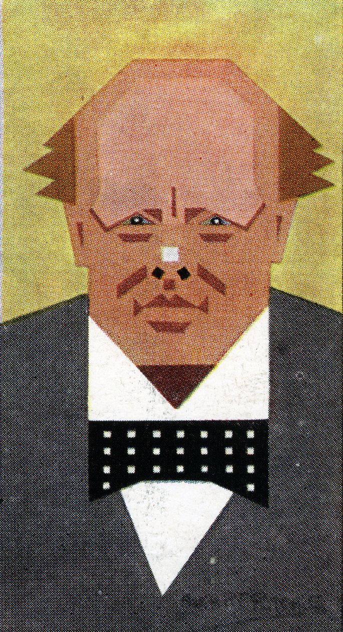 Winston Churchill, 1926 door Alick P. F. Ritchie