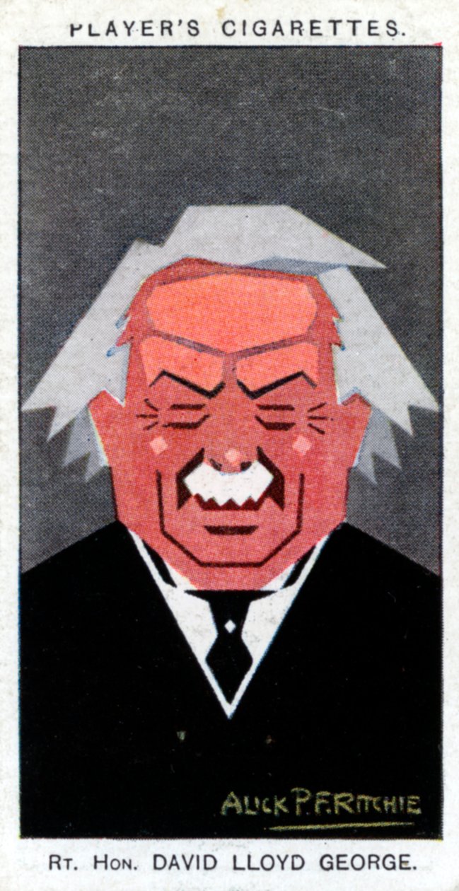 David Lloyd George, 1e Graaf Lloyd-George, Britse Premier, 1926 door Alick P. F. Ritchie
