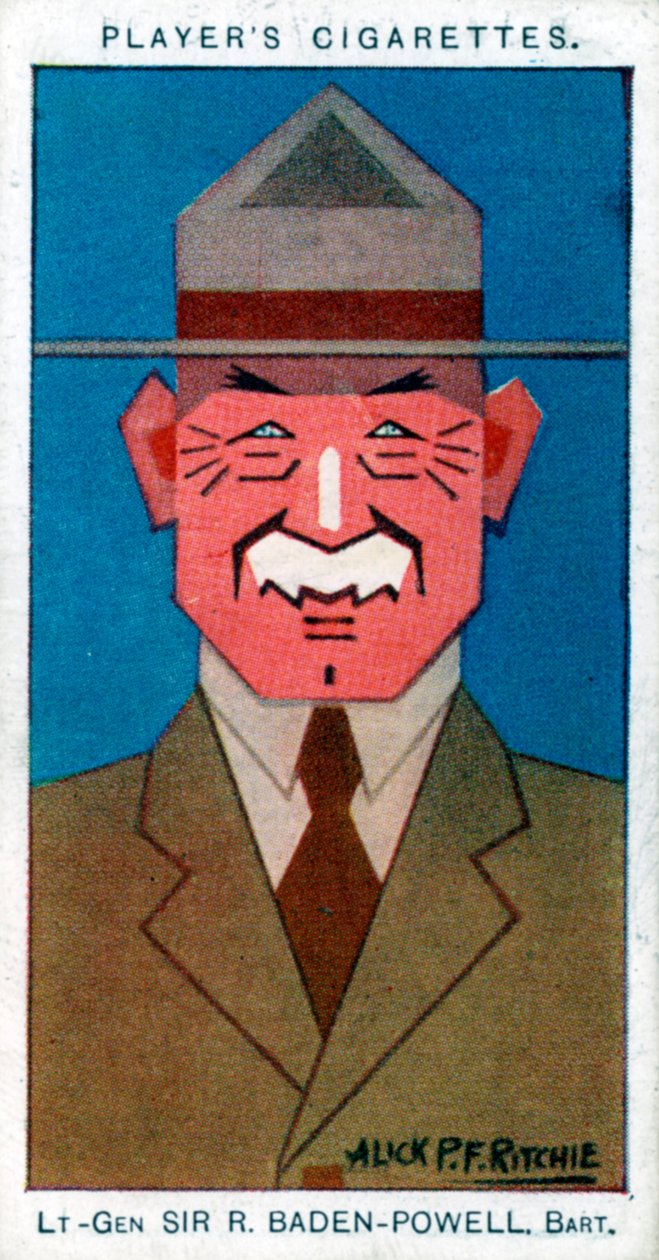 Robert Baden-Powell, 1e Baron Baden-Powell, 1926 door Alick P. F. Ritchie