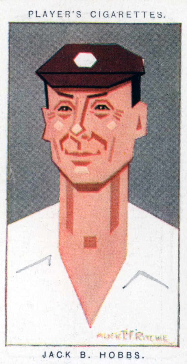 Sir Jack Hobbs, Britse cricketspeler door Alick P. F. Ritchie
