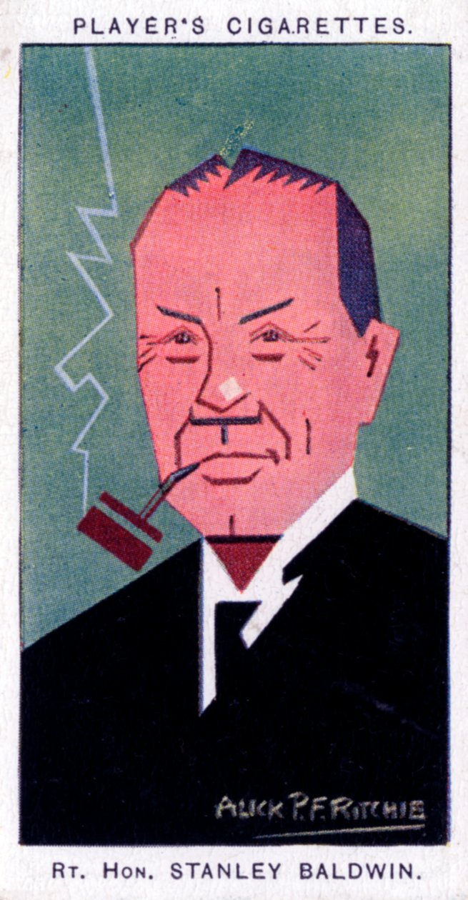 Stanley Baldwin, 1e Graaf Baldwin, Britse Premier door Alick P. F. Ritchie