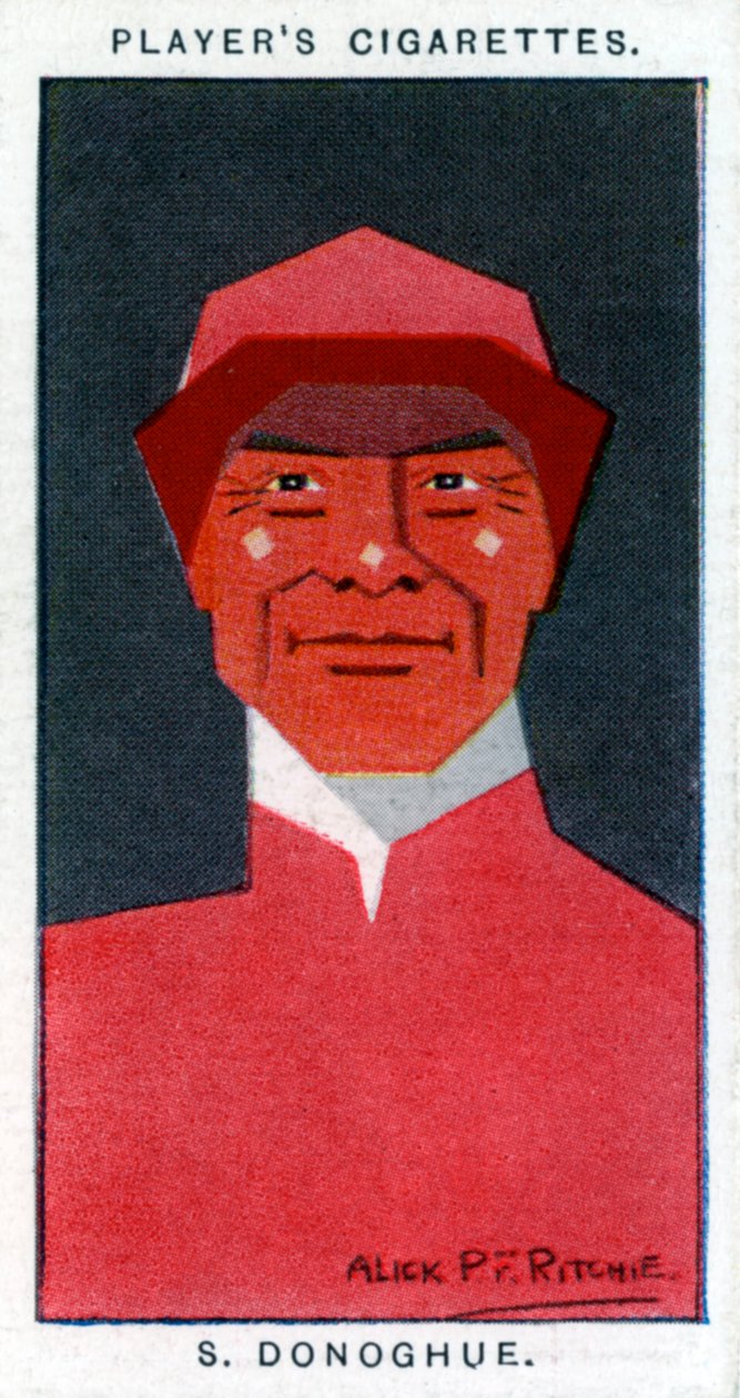 Stephen Donoghue, jockey en trainer, 1926 door Alick P. F. Ritchie