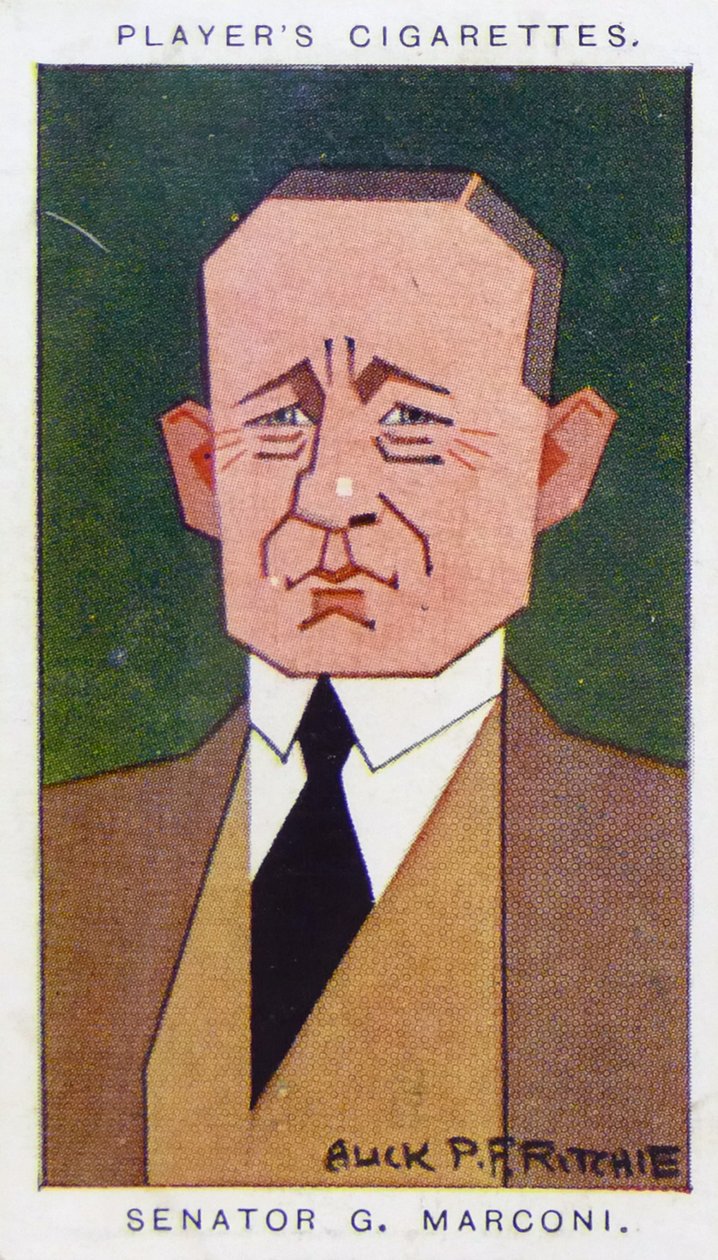 Guglielmo Marconi door Alick Penrose Forbes Ritchie