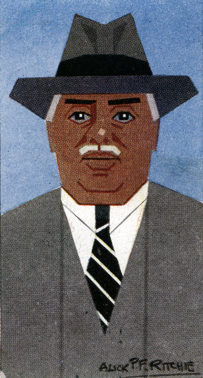 H.H. De Aga Khan III door Alick Penrose Forbes Ritchie