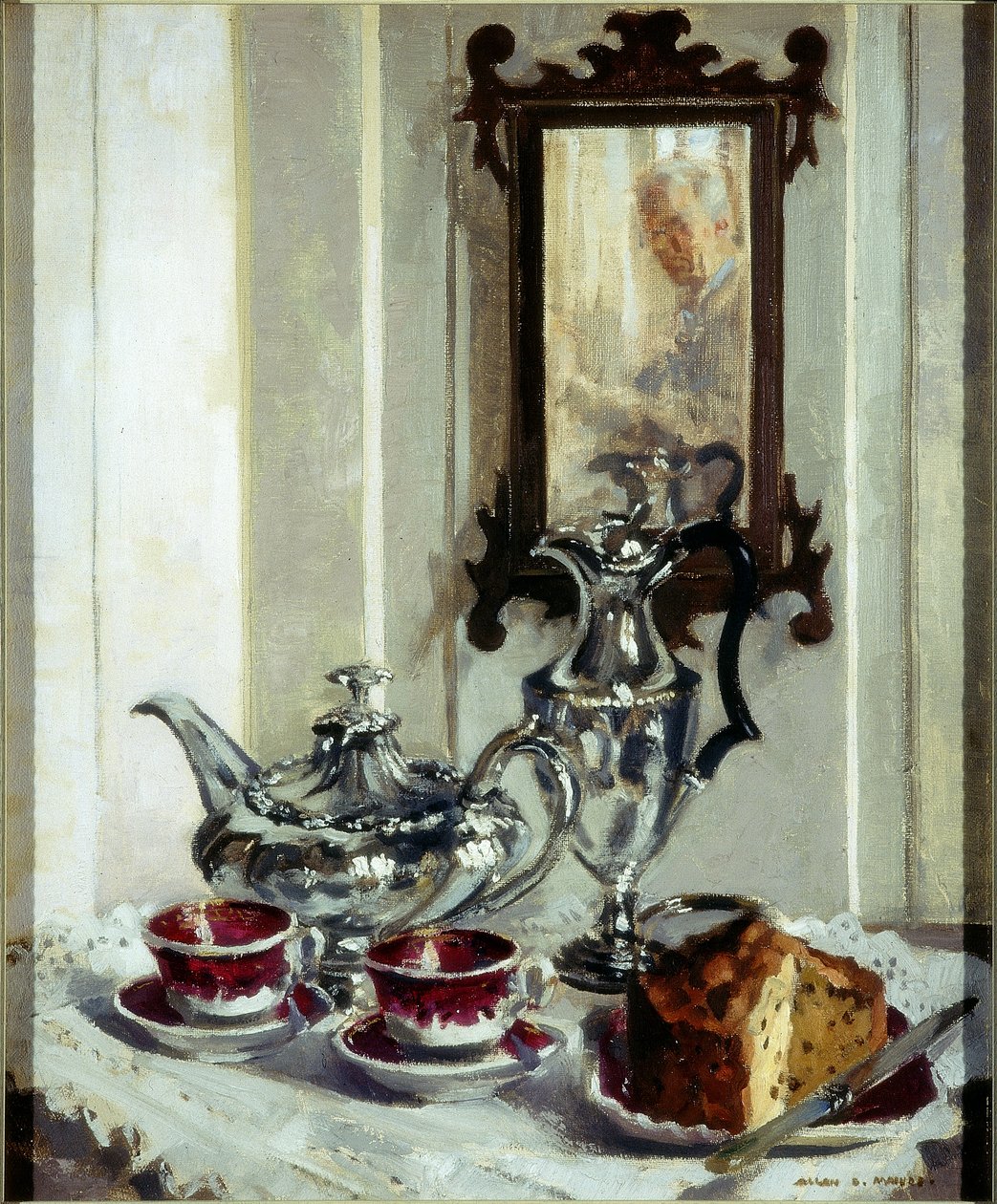 Zilver en Spode door Allan Douglass Mainds