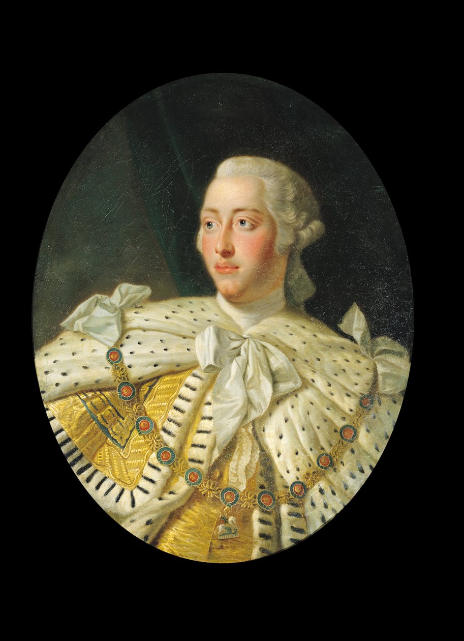 Portret van Koning George III, na 1760 door Allan Ramsay