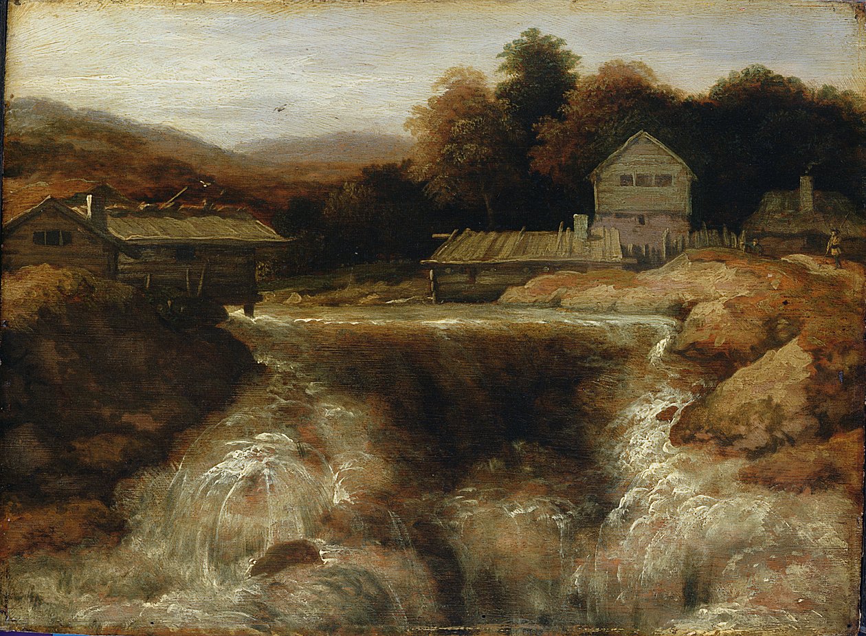 Noordelijke Waterval door Allart van Everdingen