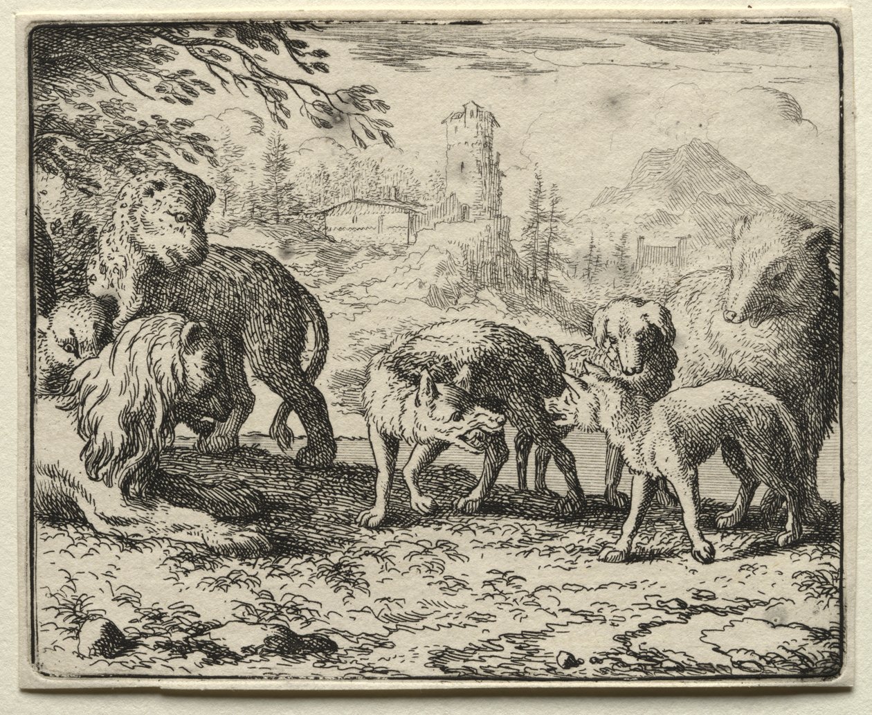 Reinaert de Vos: De Veroordeling van Reinaert door Allart van Everdingen