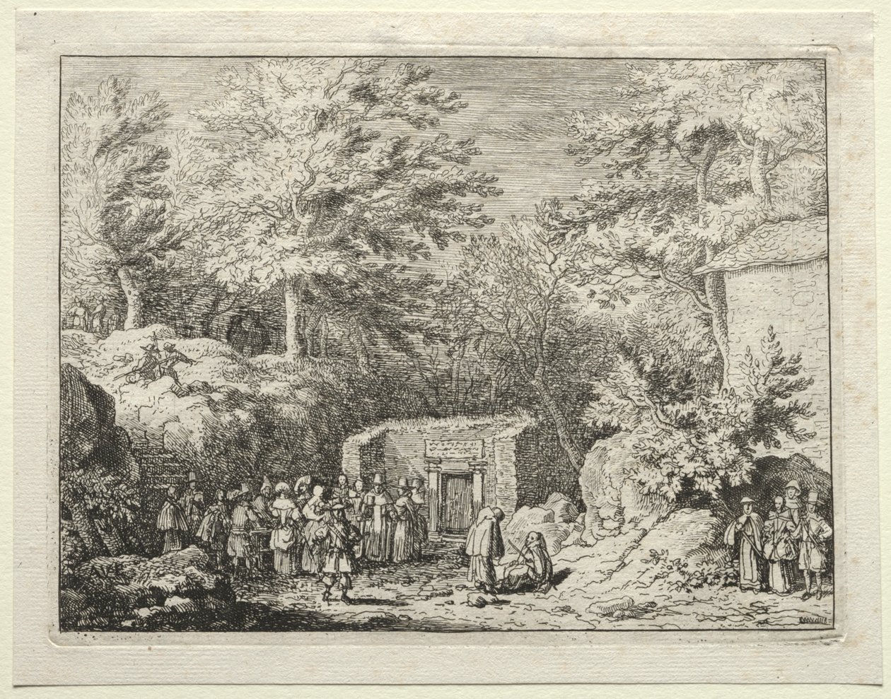 De vierde lente, 1660s door Allart van Everdingen