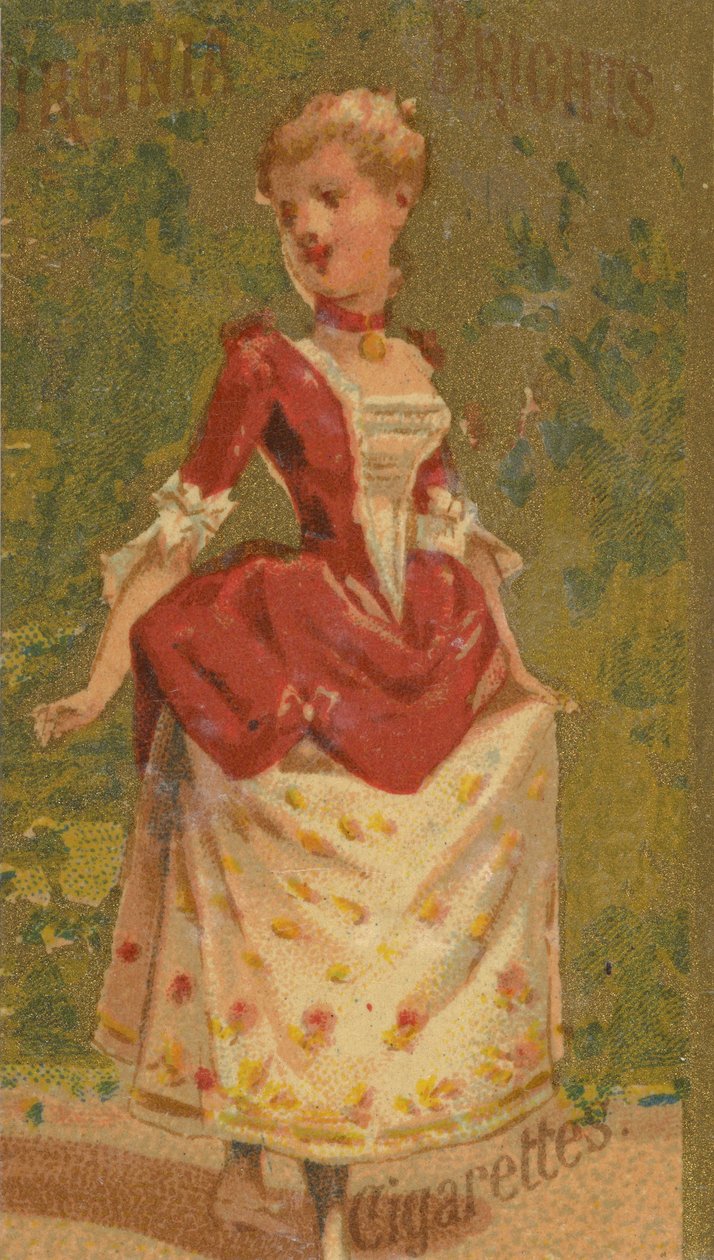 Uit de serie Meisjes en Kinderen N64 ter promotie van Virginia Brights Sigaretten voor Allen &..., 1886 door Allen and Ginter