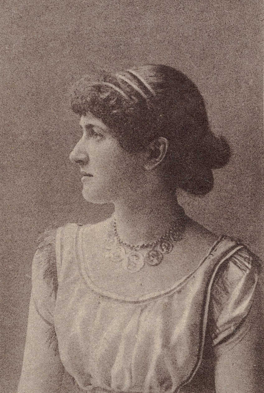 Kitty Welch, uit de Actrices serie N67 ter promotie van Virginia Brights Sigaretten voor..., ca. 1888 door Allen and Ginter