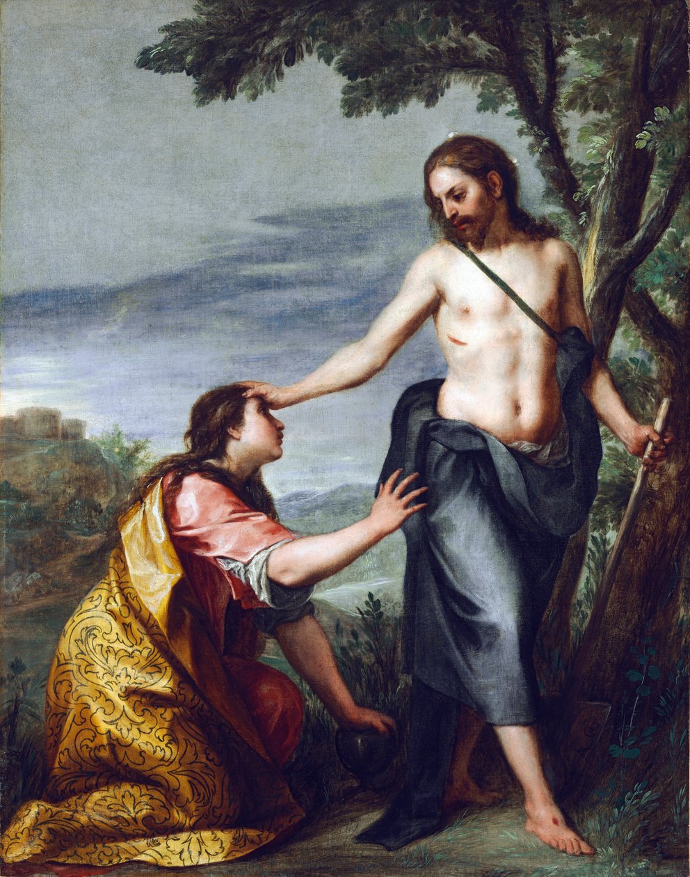 Noli me tangere door Alonso Cano