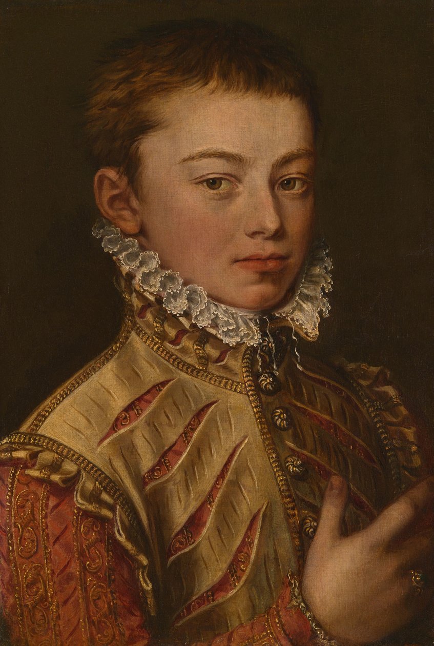 Portret van Don Juan van Oostenrijk door Alonso Sánchez Coello