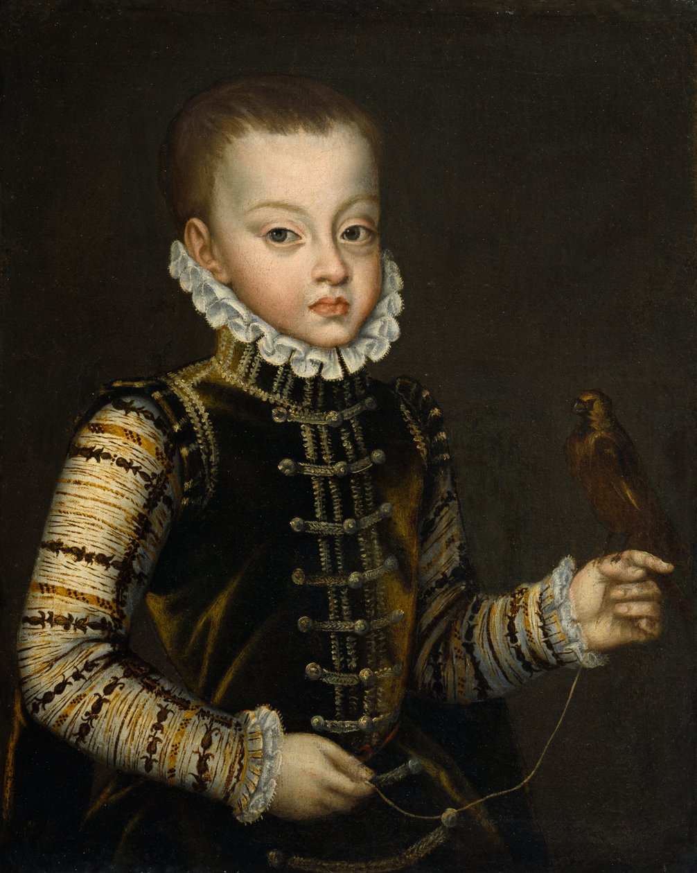 Portret van infant Ferdinand van Spanje door Alonso Sánchez Coello