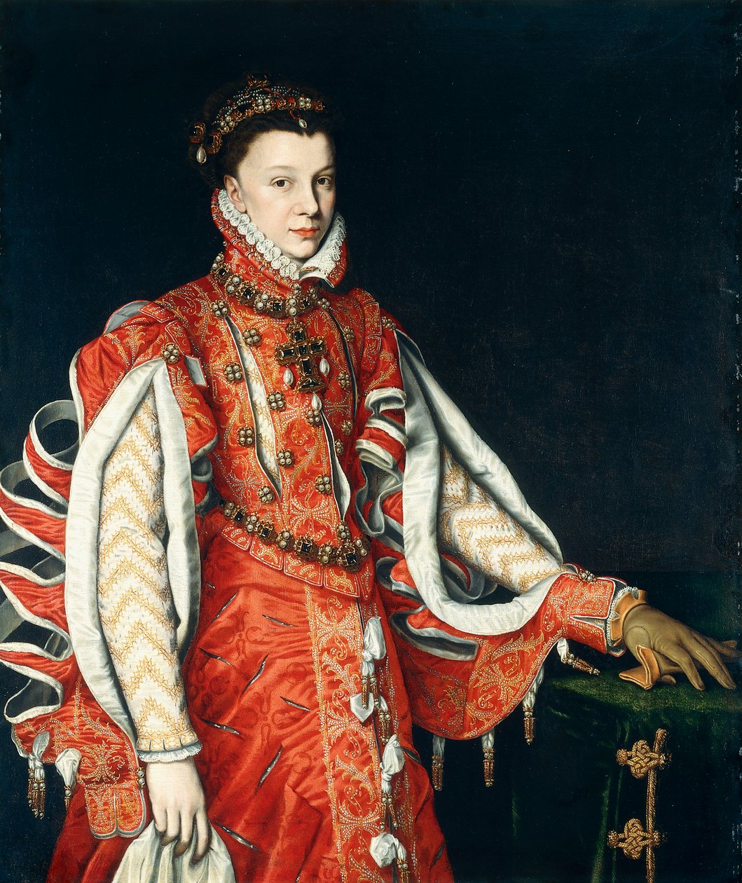 Elisabeth van Valois door Alonso Sánchez Coello