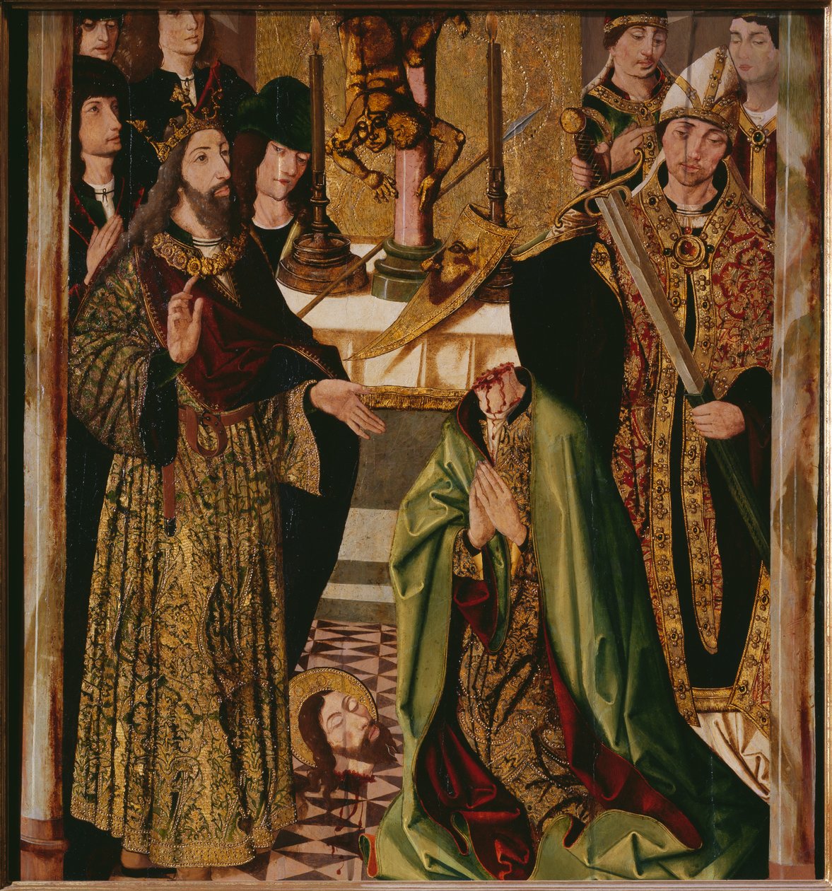 De onthoofding van St. Thomas in India door Alonso de Sedano