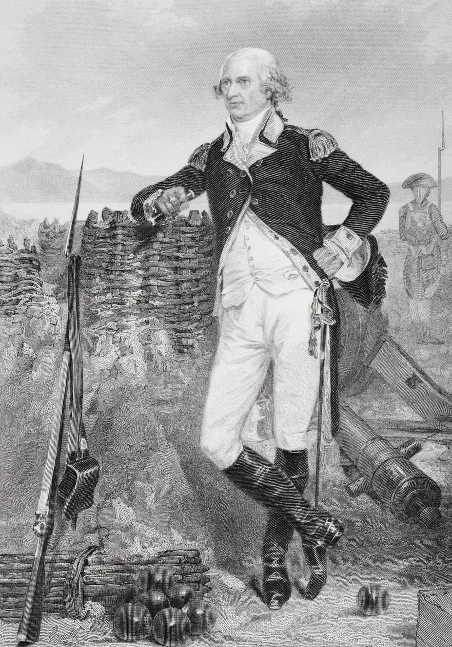 Portret van George Clinton (1739-1812) door Alonzo Chappel