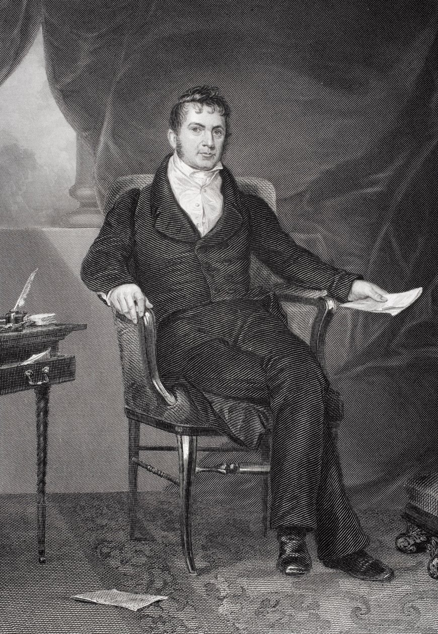 Portret van William Pinkney (1764-1822) door Alonzo Chappel