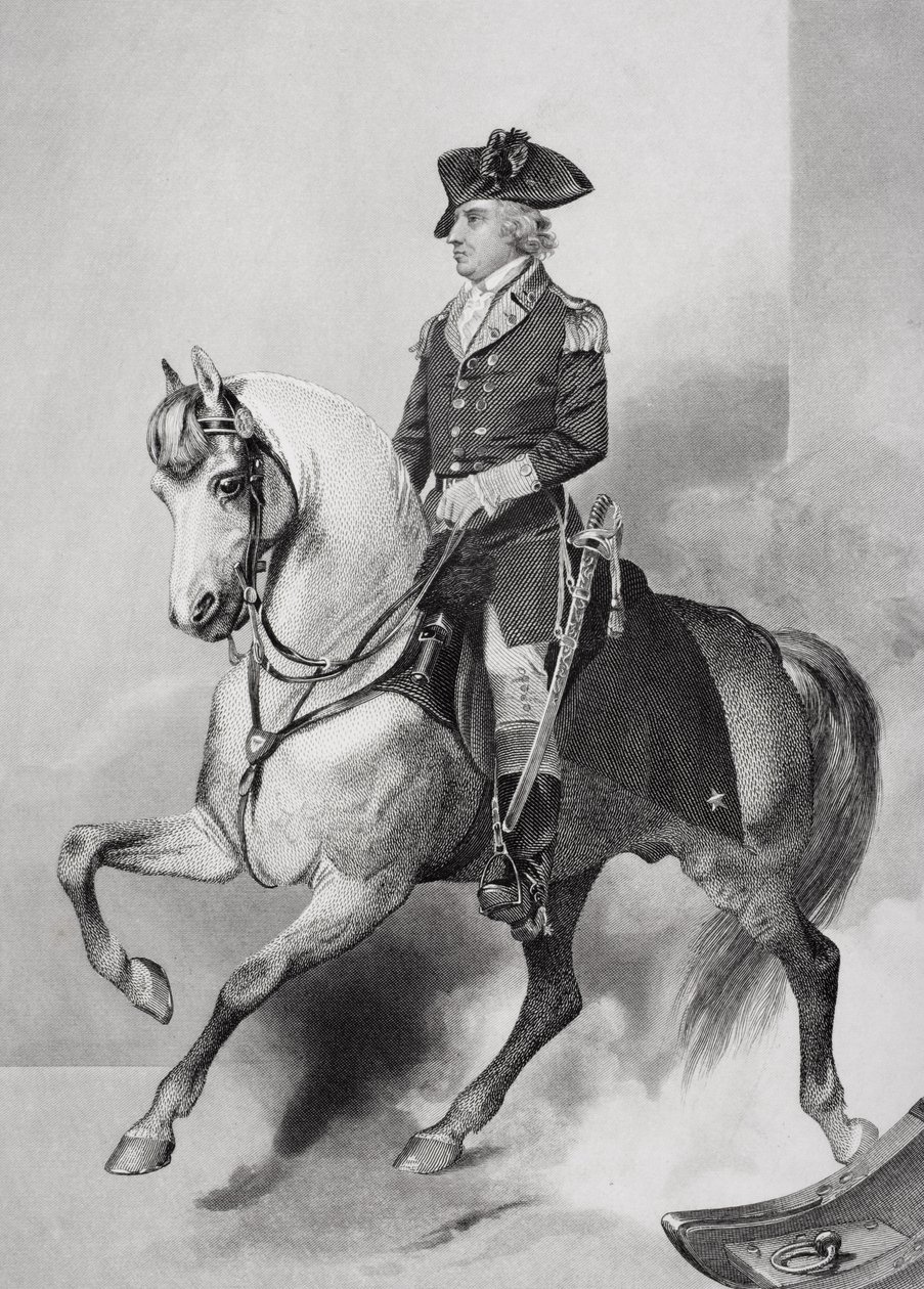 Portret van Horatio Gates (1728-1806) door Alonzo Chappel