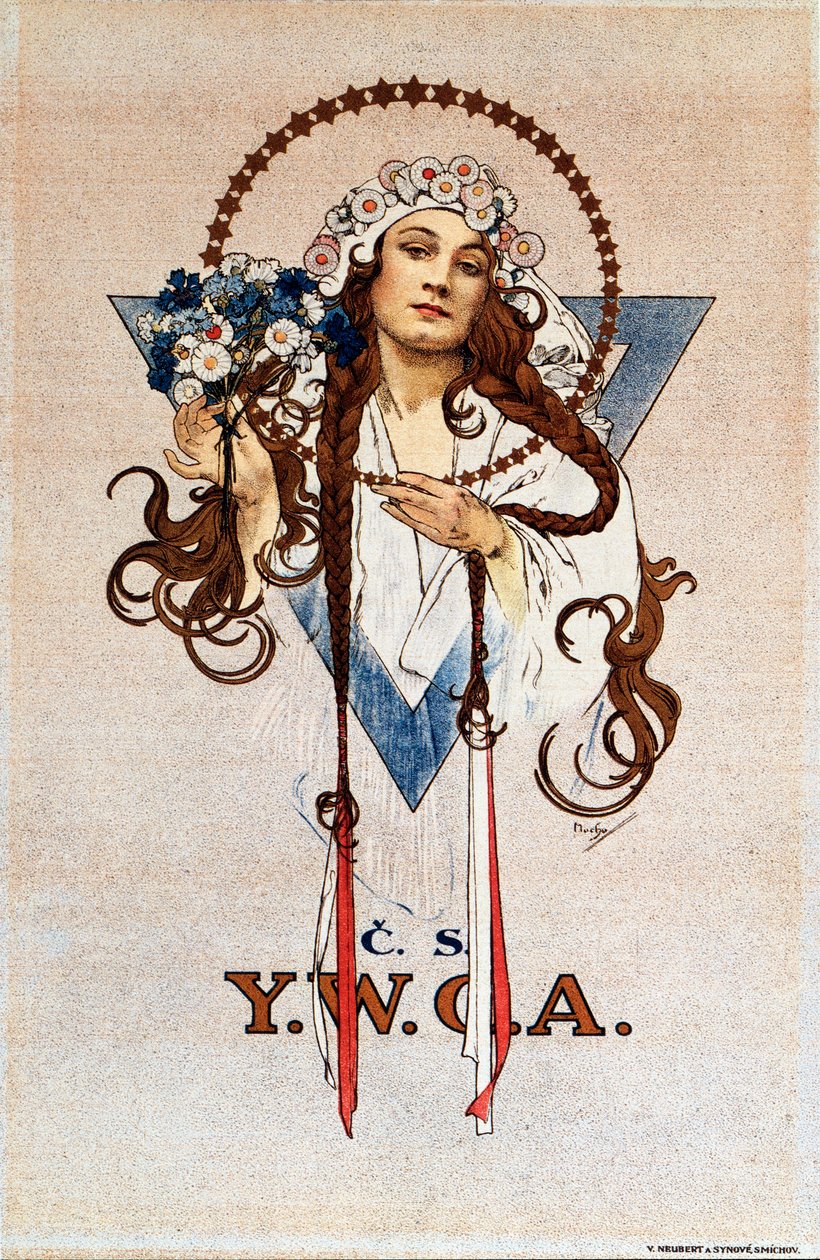 Tsjechoslowaakse YWCA Poster voor de Young Women