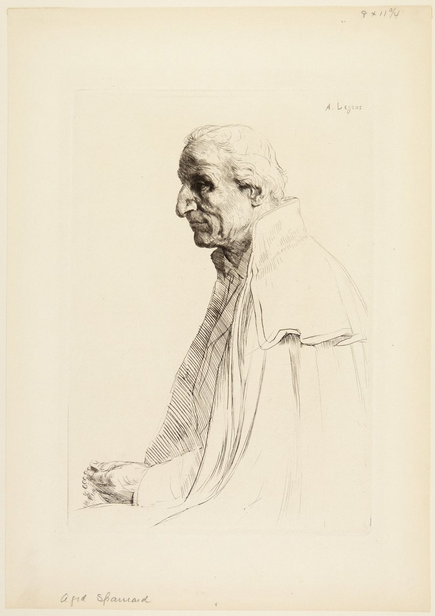 Oude Spanjaard door Alphonse Legros