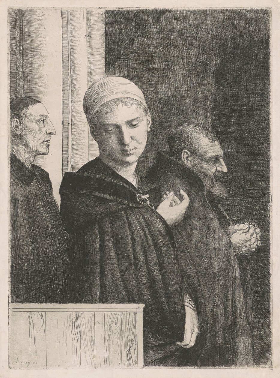 Doop door Alphonse Legros