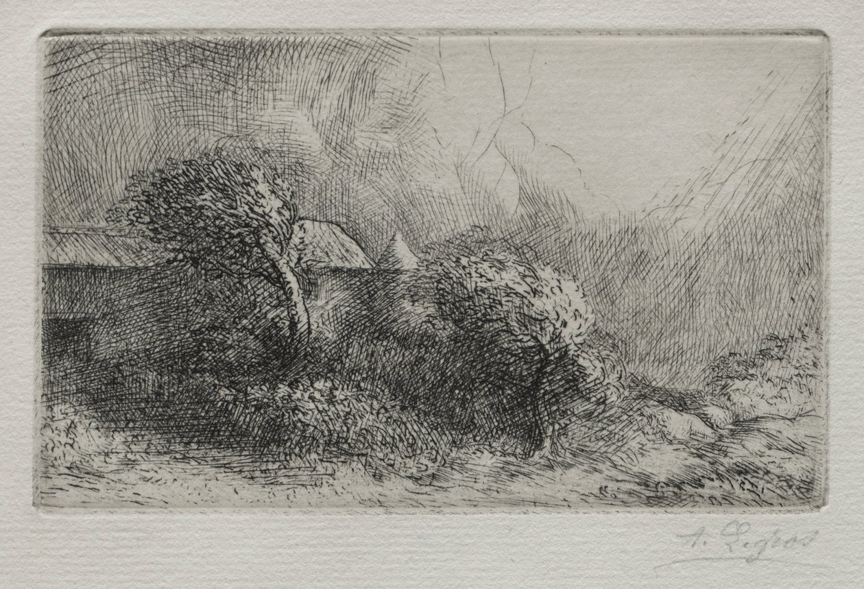 Chailli: Einde van een storm door Alphonse Legros