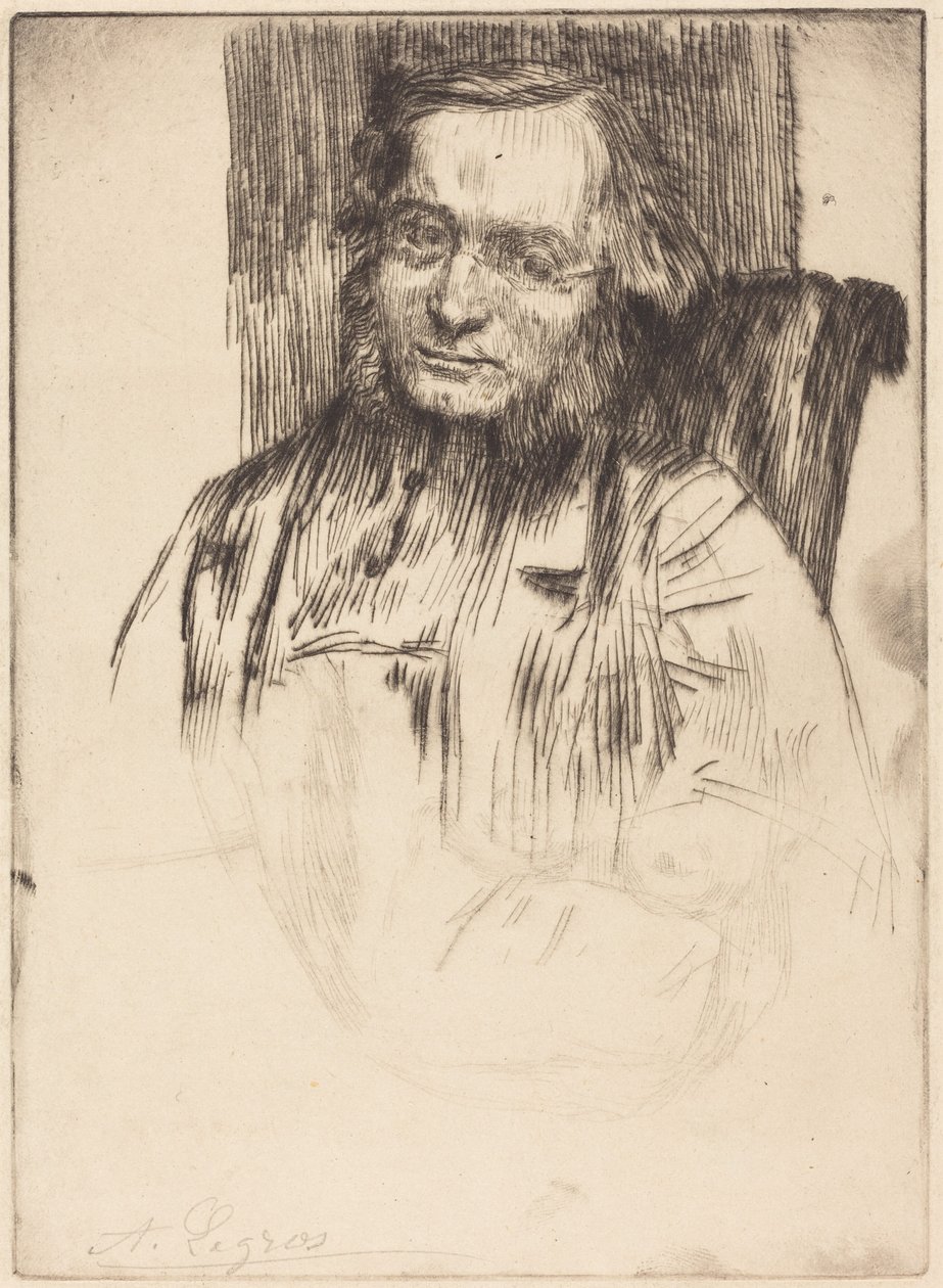 Edwin Edwards door Alphonse Legros