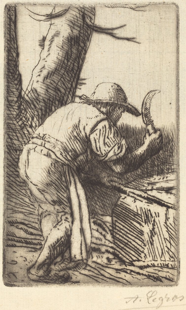 Houtklover door Alphonse Legros