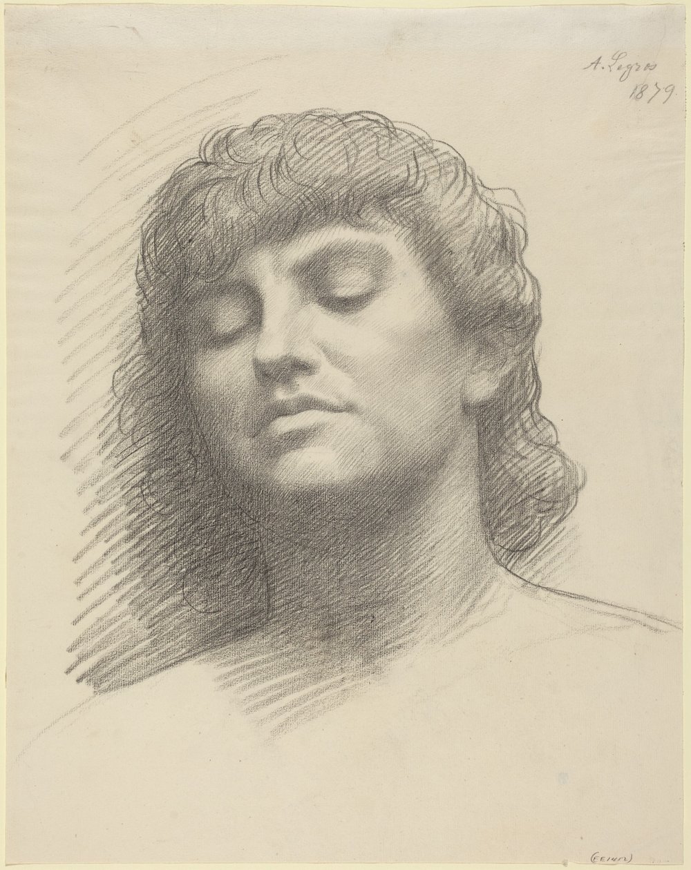 Hoofd door Alphonse Legros