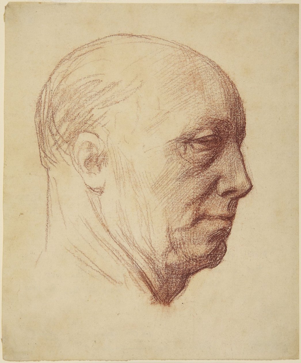 Hoofd van de mens door Alphonse Legros