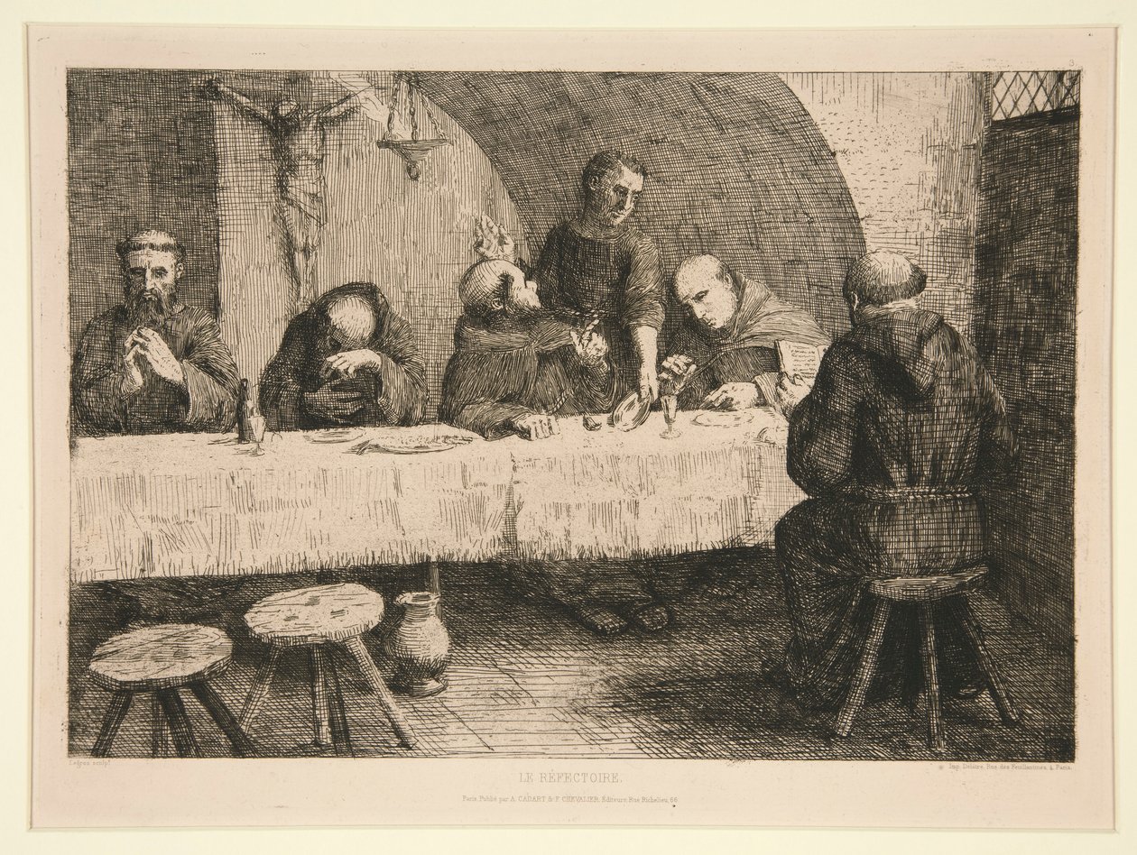 Le Refectoire door Alphonse Legros